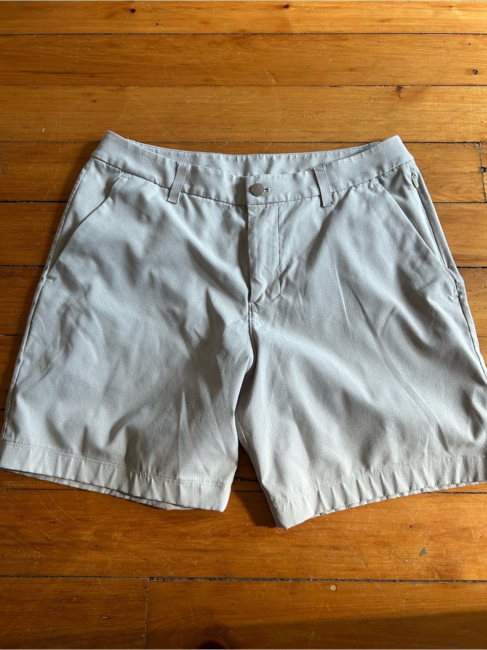 Lululemon ABC Shorts Mens 31 Performance Chino Stretch Tech Casual Athletic
